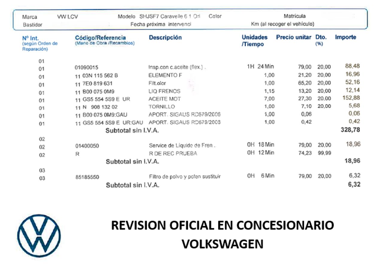 Volkswagen Caravelle Origin 9 Plazas Larga 2.0 TDI 150CV DSG