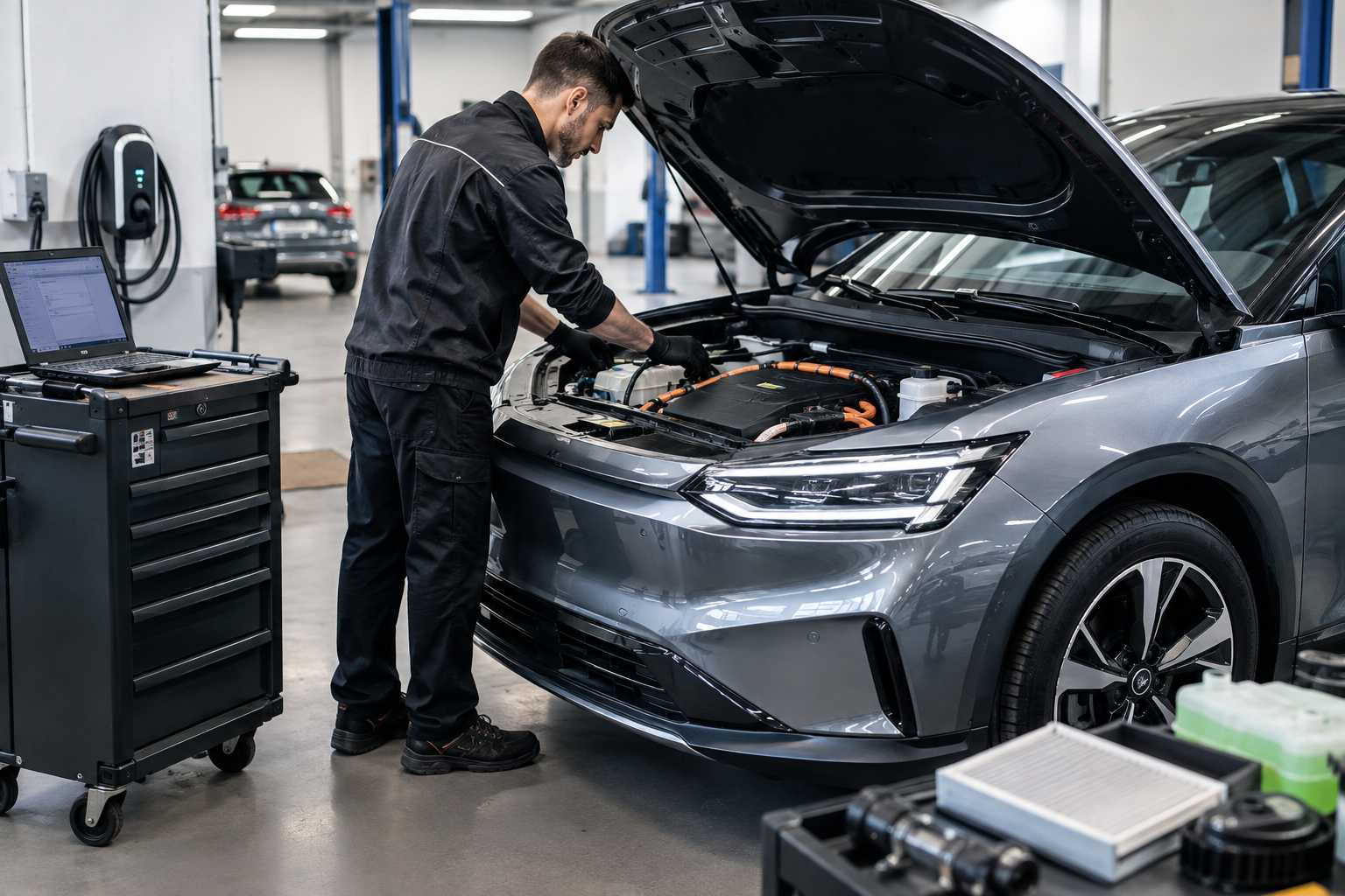 mantenimiento coche eléctrico